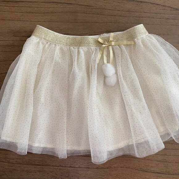 Cynthia Rowley Faux Fur Vest and Glittery Tulle Tutu S-4 - Picture 9 of 13